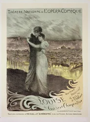 Reproduction of a Poster Advertising 